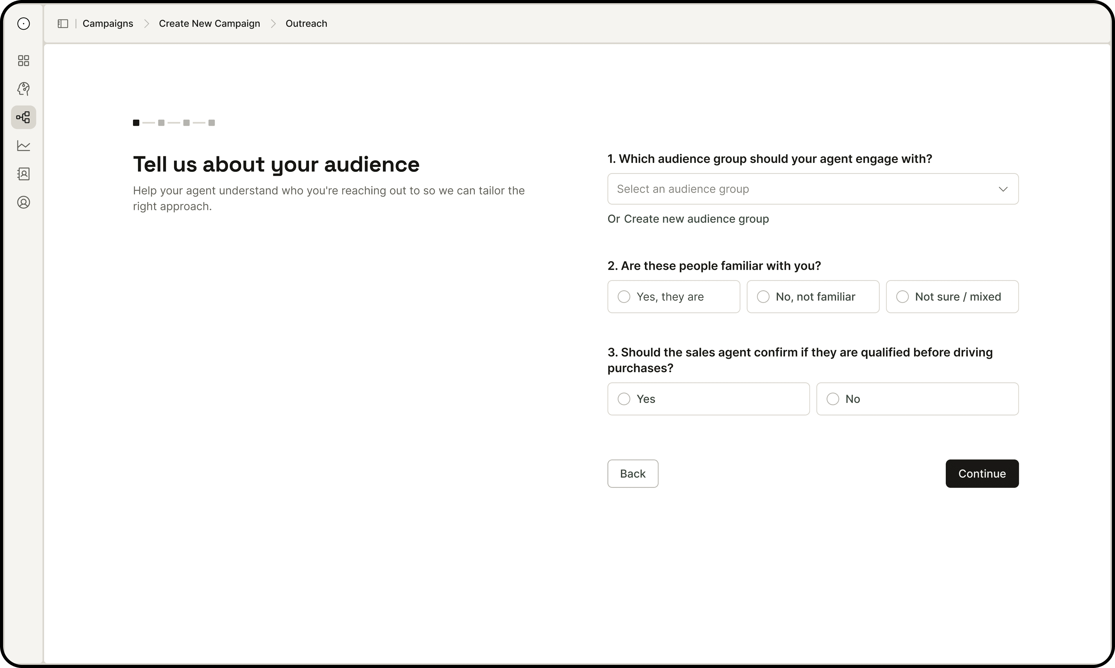Choose workflows