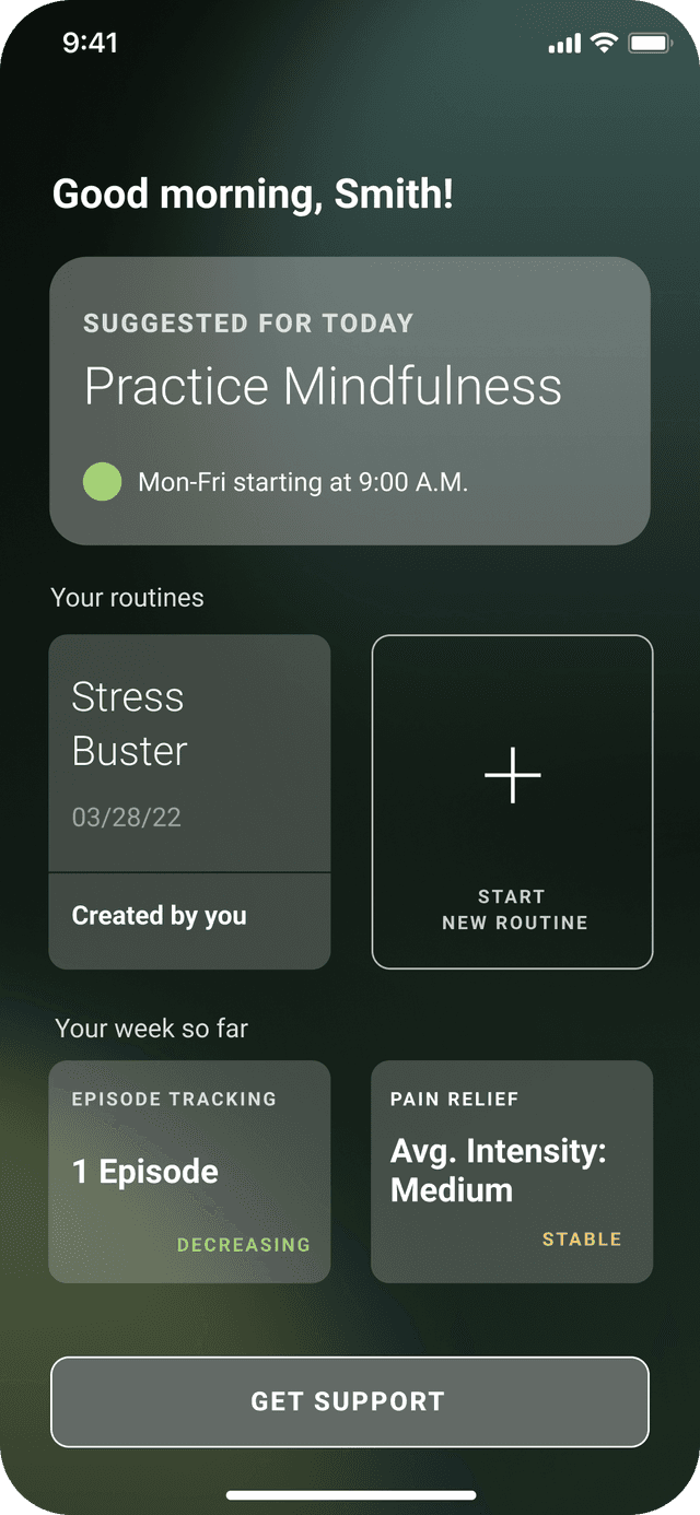 Concept 2 screen 1