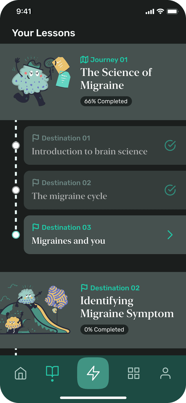 Concept 3 screen 3