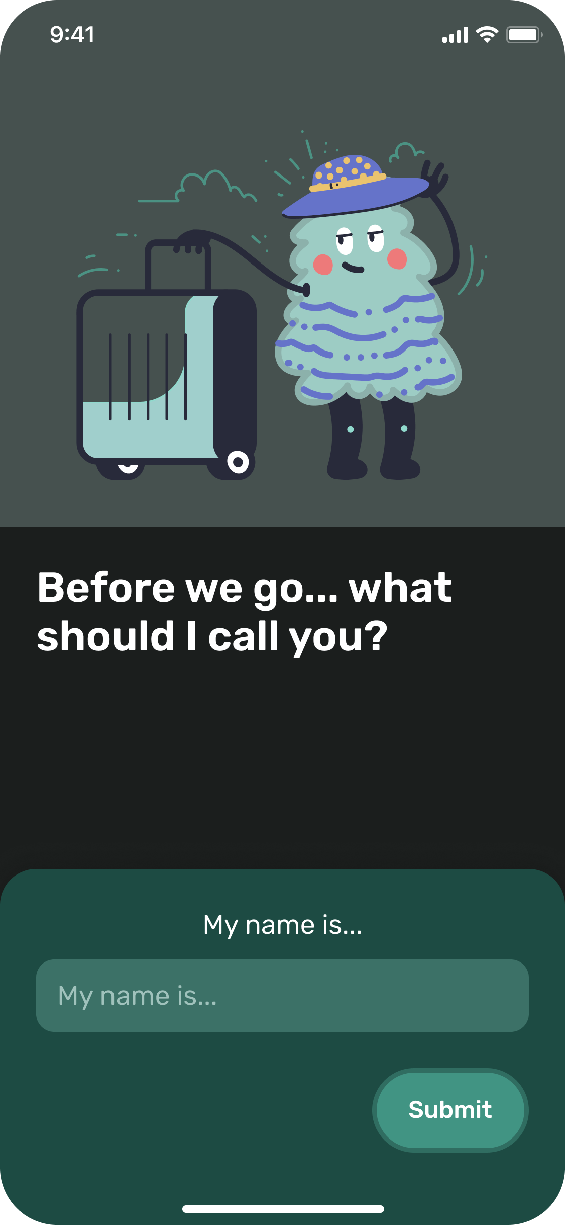Concept 3 screen 1