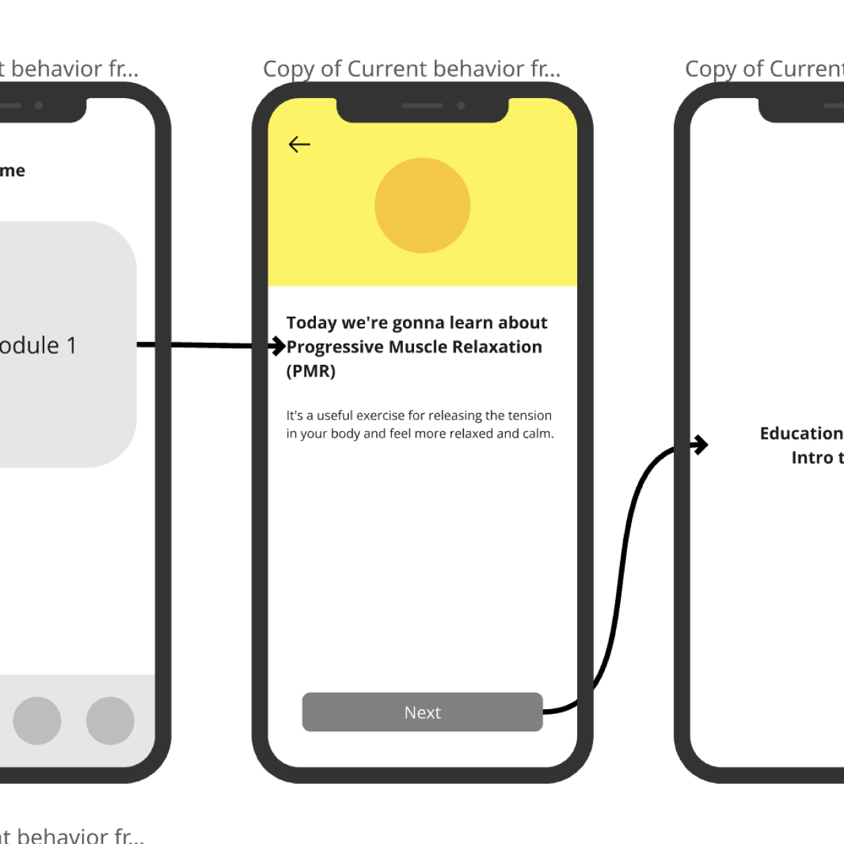 Product strategy showing micro-dosing engagement philosophy and flexible templates